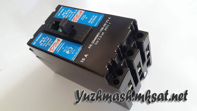 АЕ2046МП-100 16А Дагэлектроавтомат