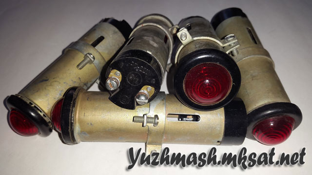 АС220 красная без лампы