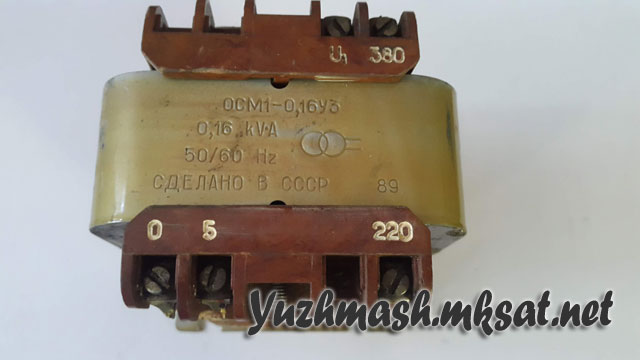 Трансформатор ОСМ1 0,16 380/5,220