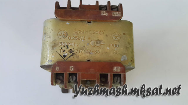 Трансформатор ОСМ1 0,25 380/5,42