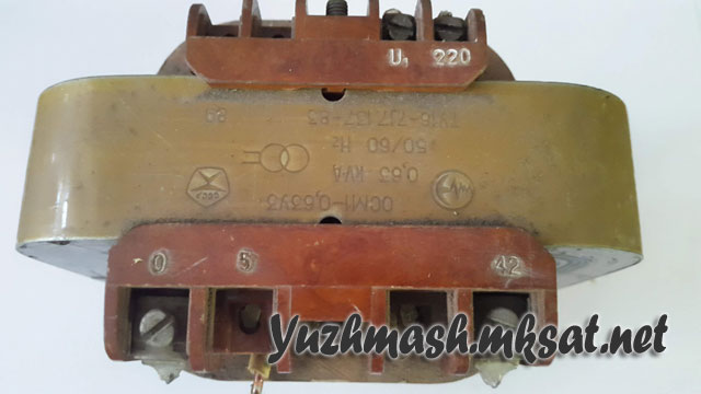 Трансформатор ОСМ1 0,63 220/5,42