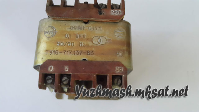 Трансформатор ОСМ 0,1 220/5,29