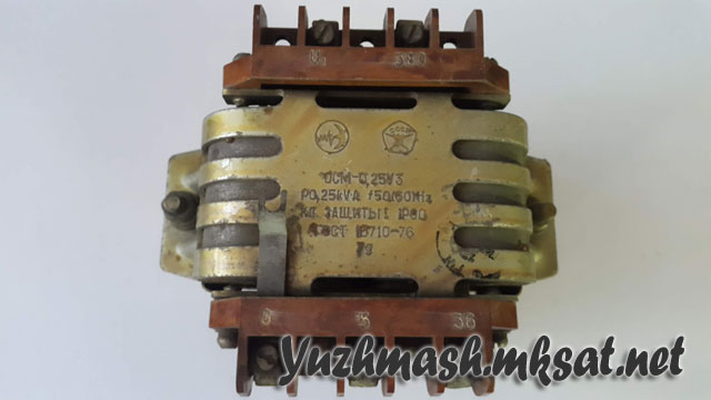 Трансформатор ОСМ 0,25 380/5,36
